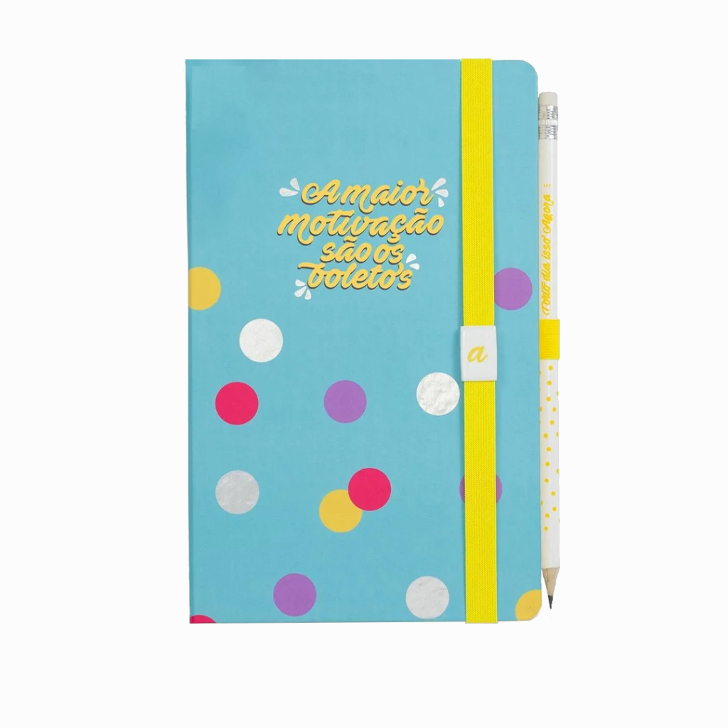 Caderno Moleskini Capa Dura Máxi com Lápis - Ótima