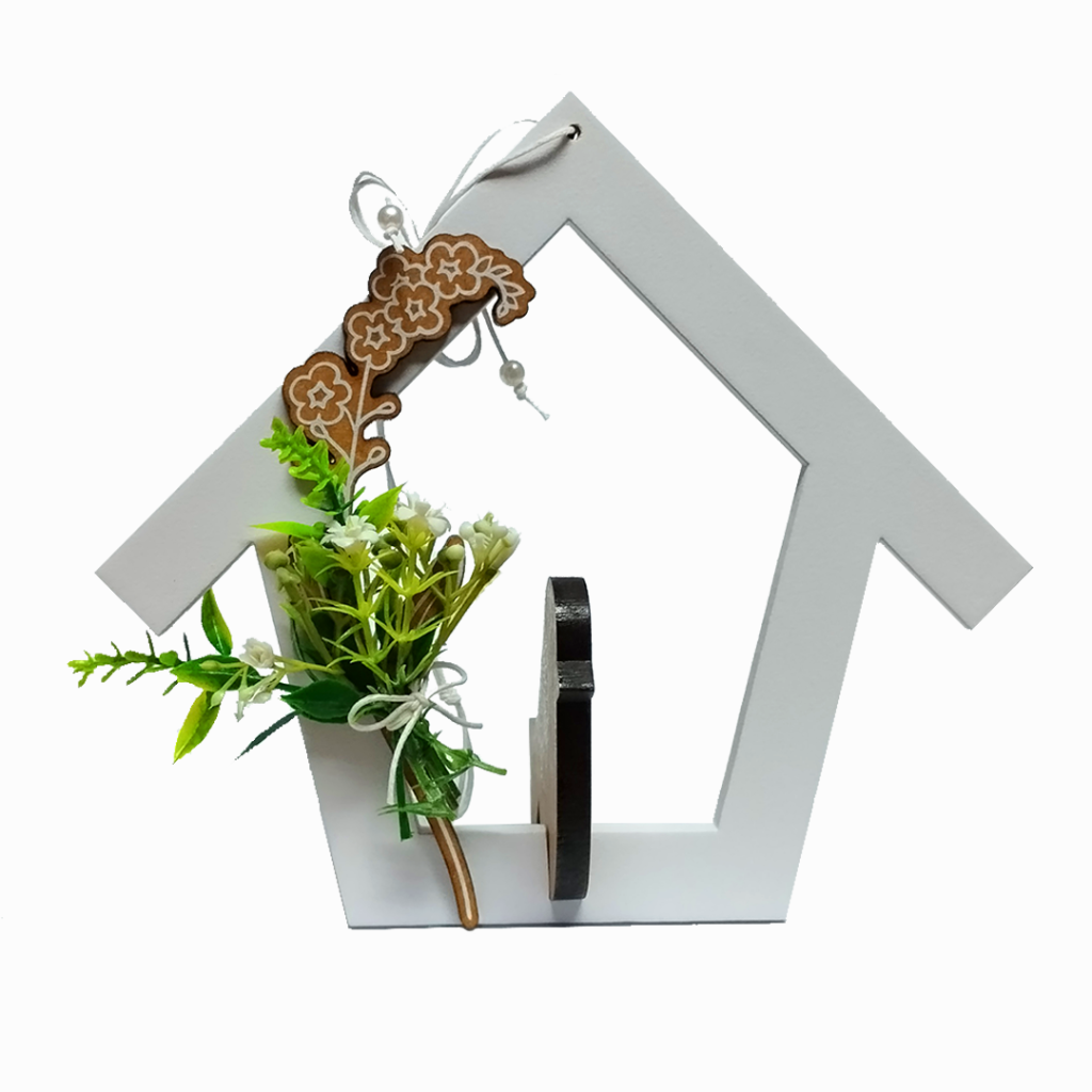 Móbile Casinha com Pássaro - Zenir Disarz