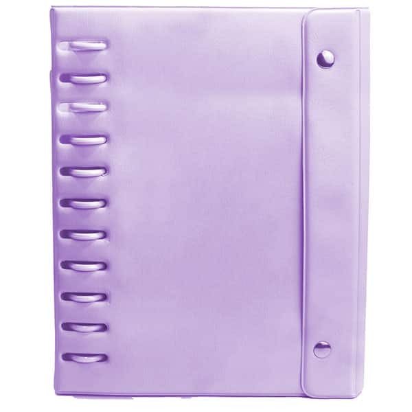 Fichário Argolado Colegial - Lilás - Obi