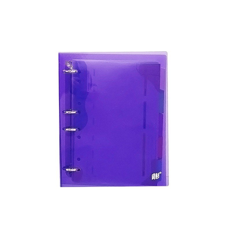 Fichário Argolado - A5 - Roxo - Yes