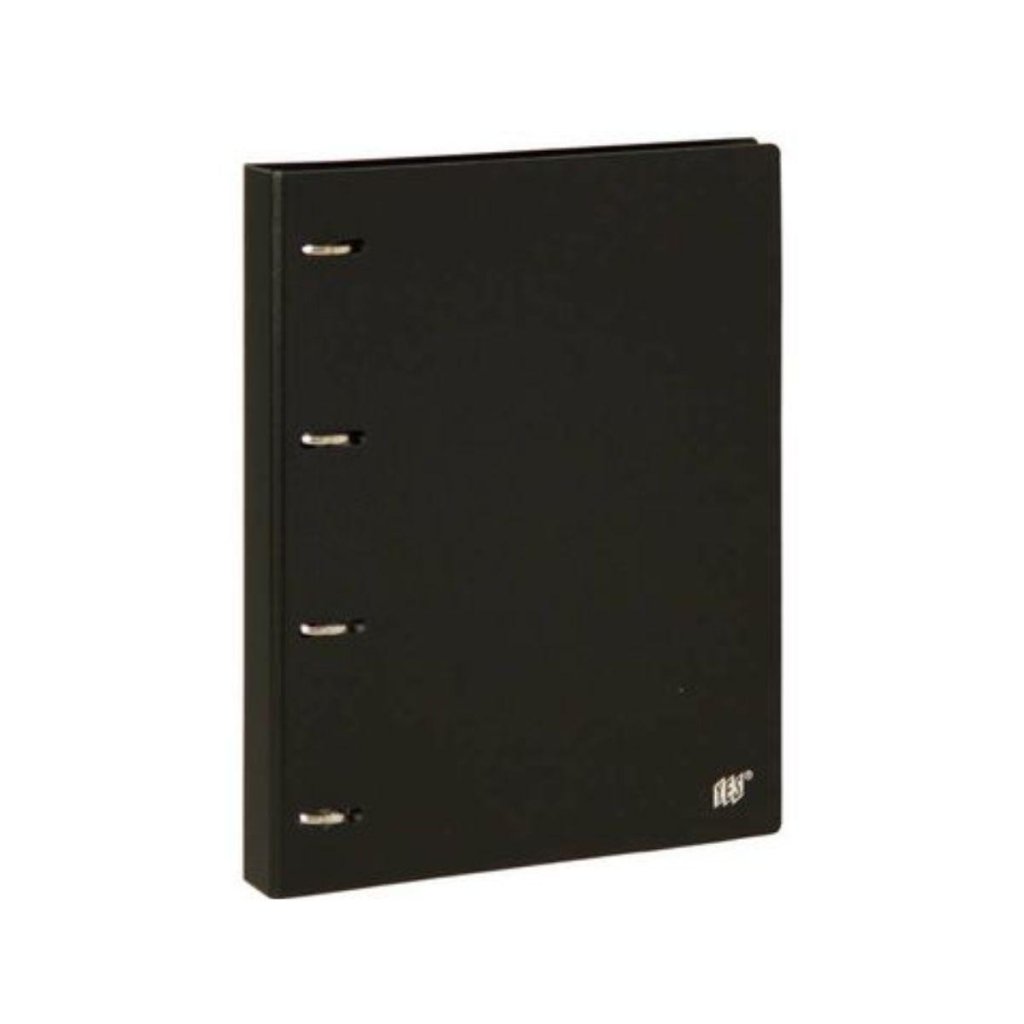 Fichário Argolado com divisórias - A4 - Preto- Yes