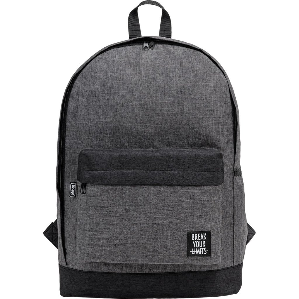 Mochila cinza chumbo Academie - Break your Limits - Tilibra