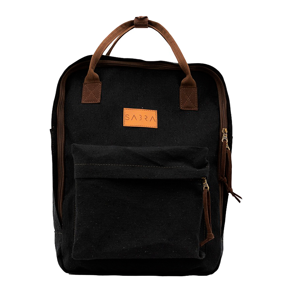 Mochila Bolsa quadrada Urban Preta - Sabra
