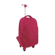Mochila de Carrinho Rosa Academie - Tilibra