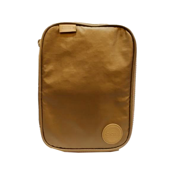 Estojo com Repartições - Dourado - Tilibra