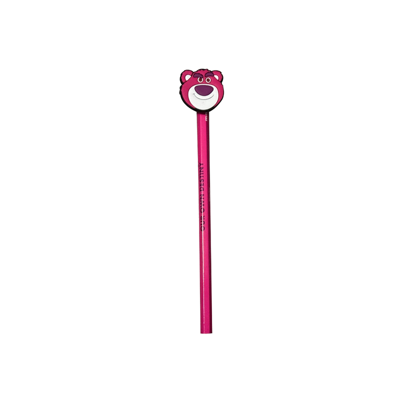 Lápis Lotso - Toy Story - com aplique - Molin