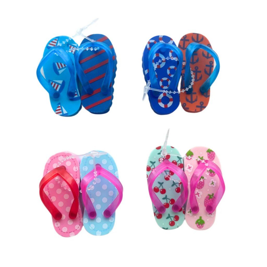 Borracha Chinelo - Cores Variadas - 2 unidades - Molin