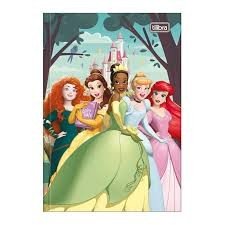 Caderno Brochura - Caderno Princesas - Tilibra