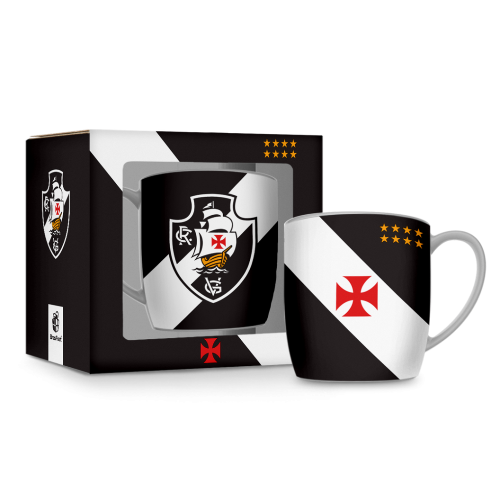 CANECA DE PORCELANA URBAN 300 ML - VASCO - BRASFOOT 