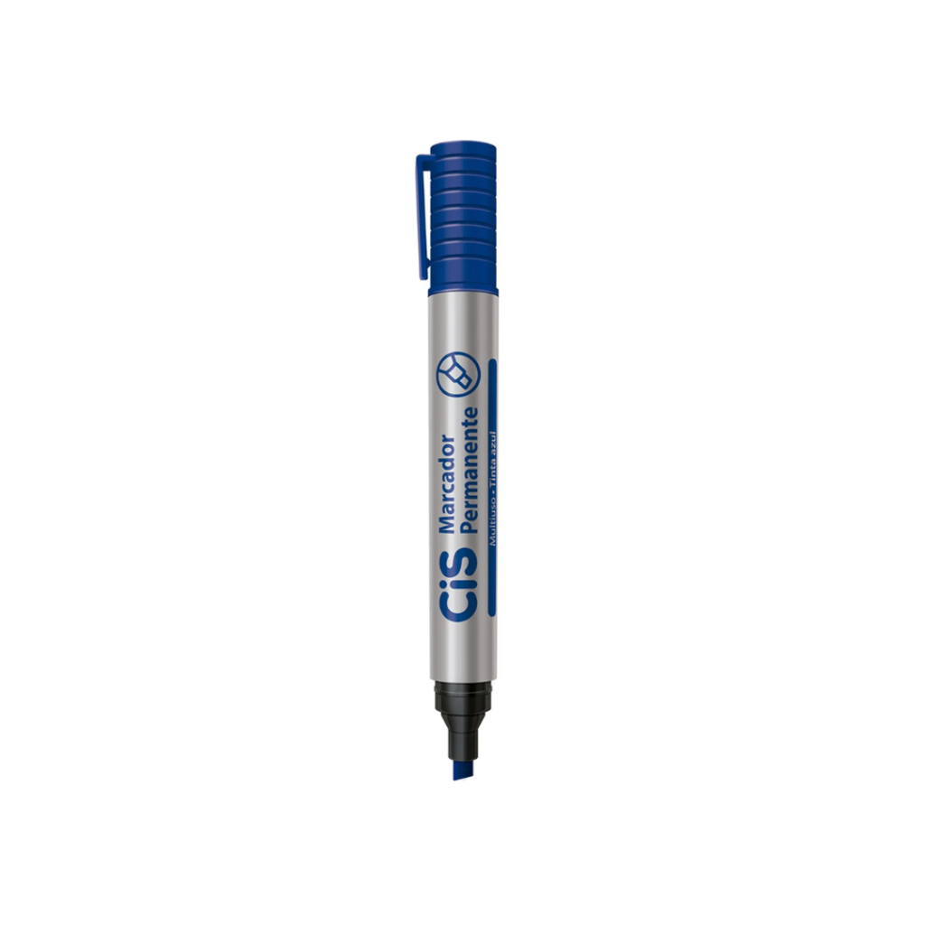 MARCADOR PERMANENTE - AZUL - CIS