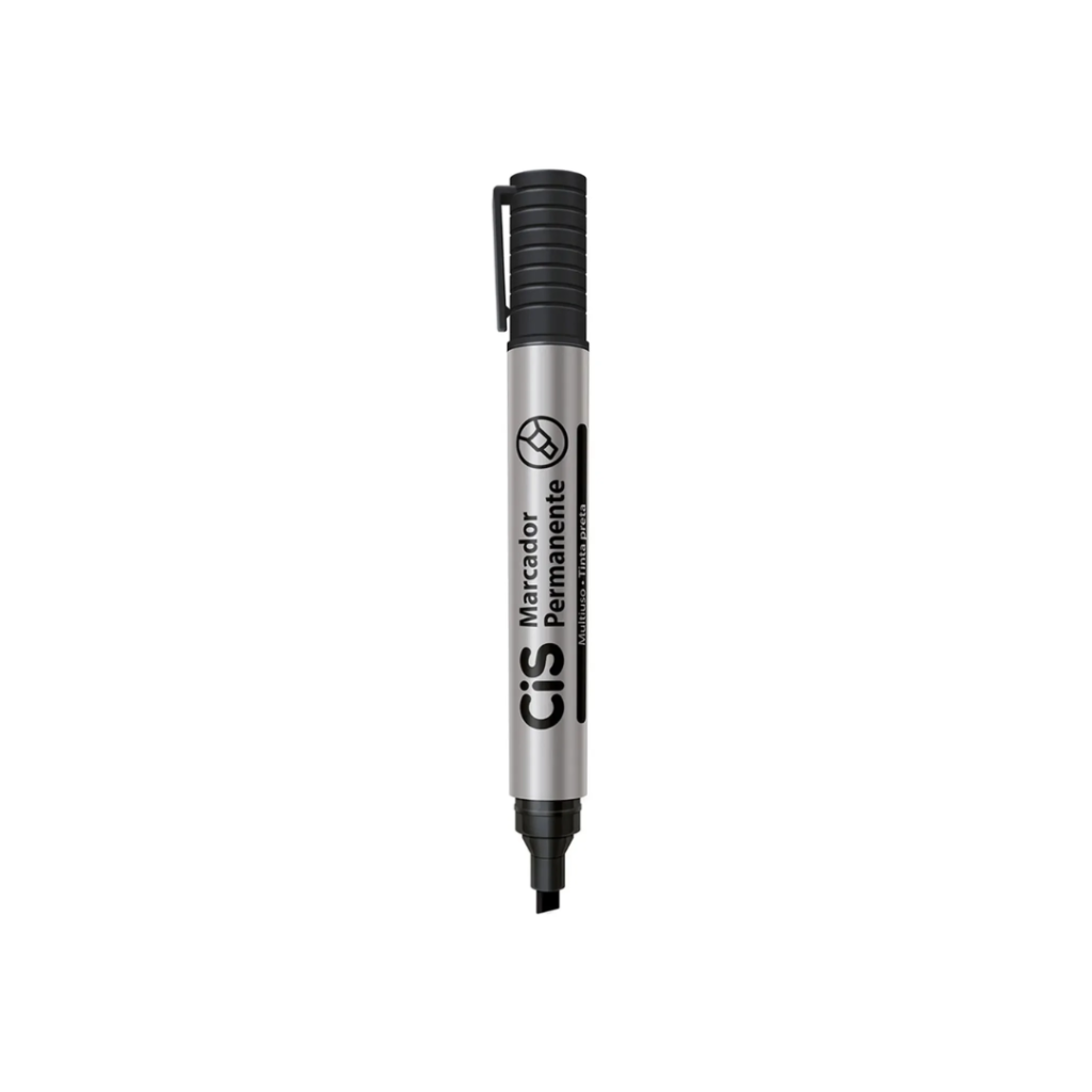 MARCADOR PERMANENTE - PRETO - CIS