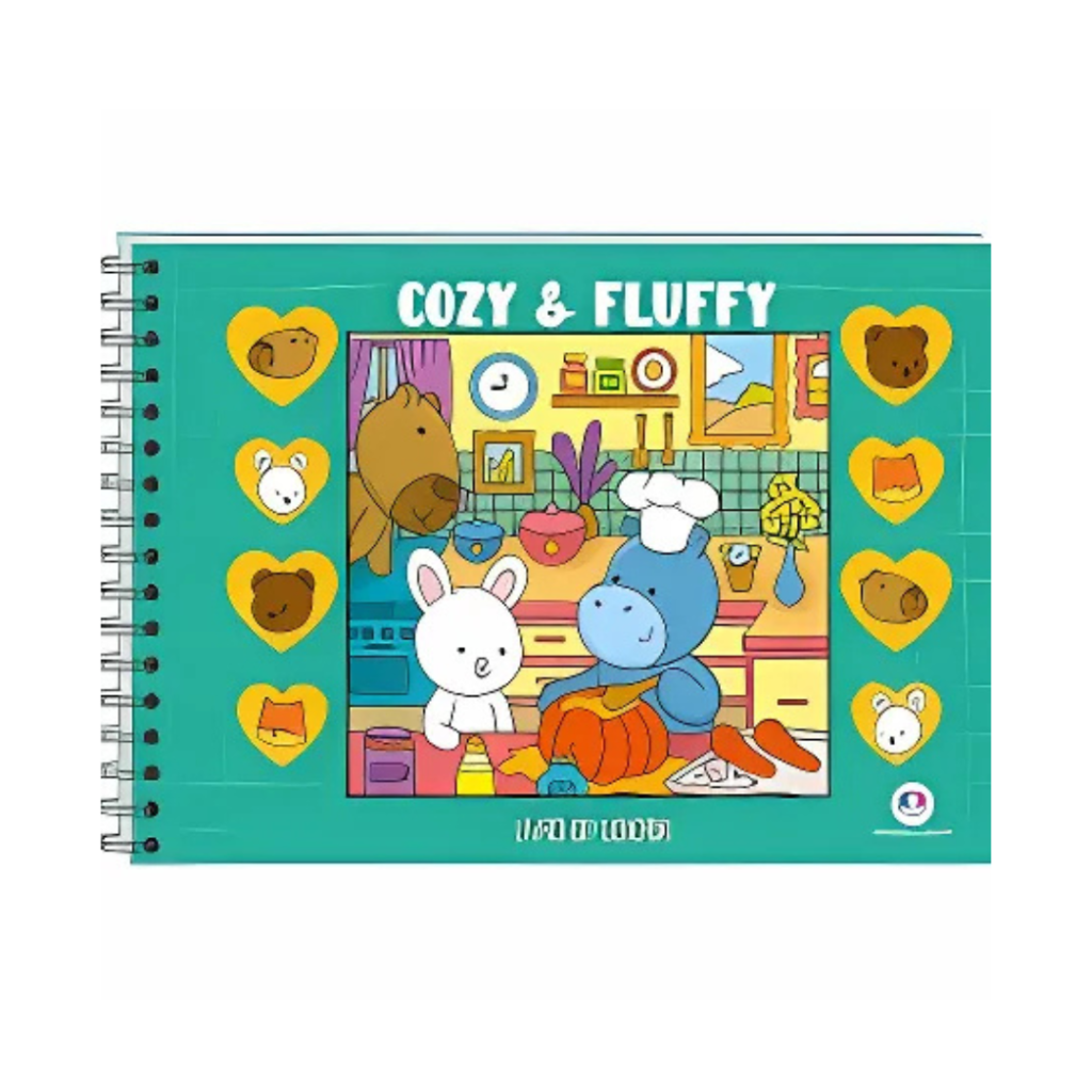 LIVRO DE COLORIR - COZY & CUTE - CIRANDA CULTURAL 