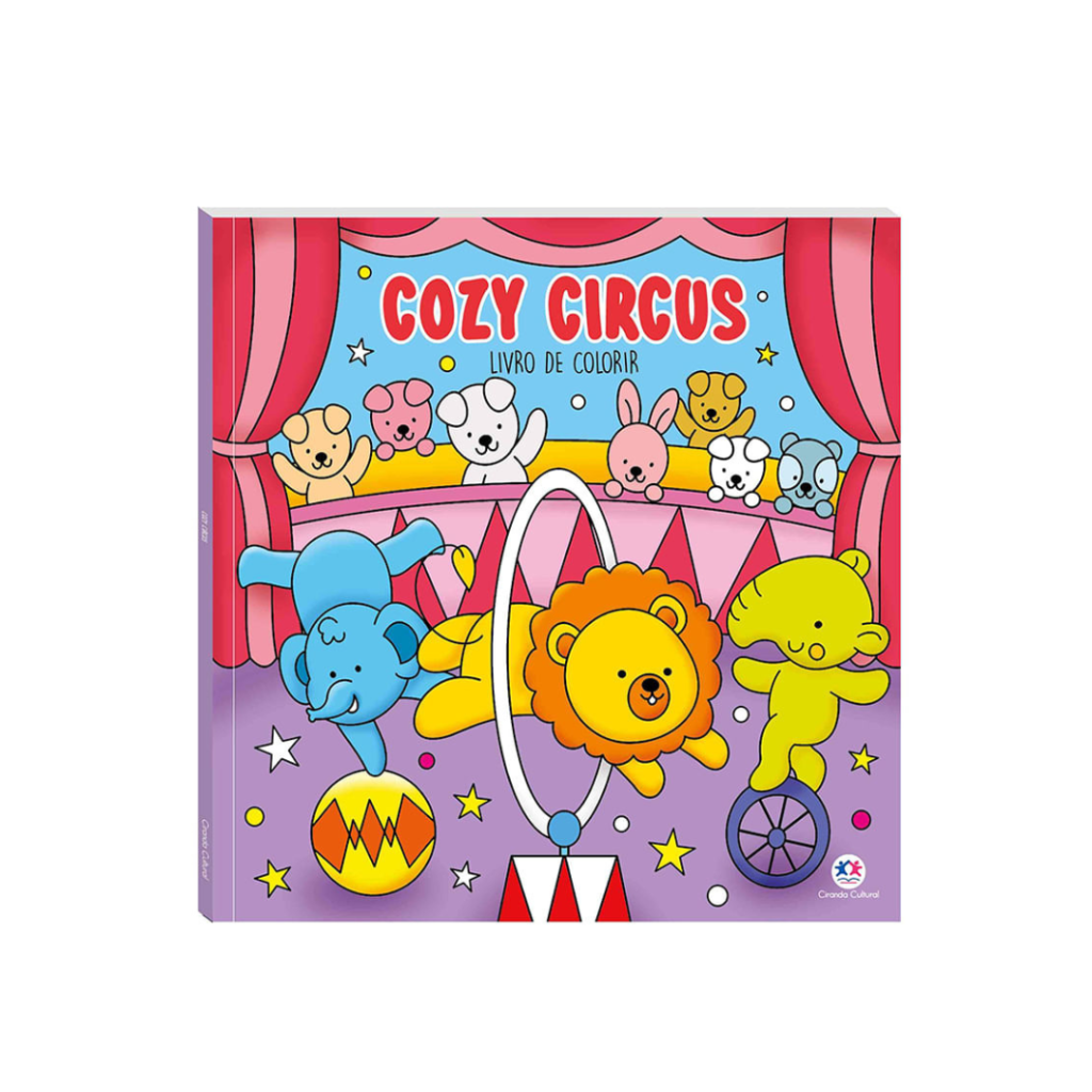 LIVRO DE COLO/RIR - COZY CIRCUS - CIRANDA CULTURAL 