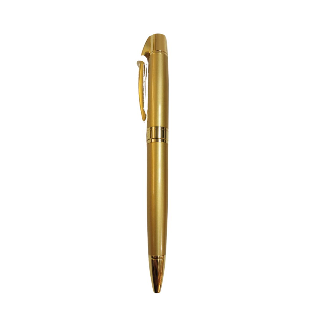 CANETA ESFEROGRÁFICA CROWN - MASTER GOLD - DOURADO