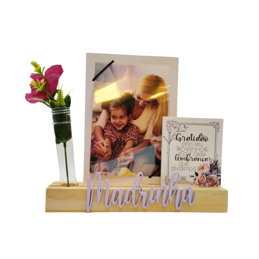 PORTA RETRATO - MADRINHA - ZENIR DISARZ