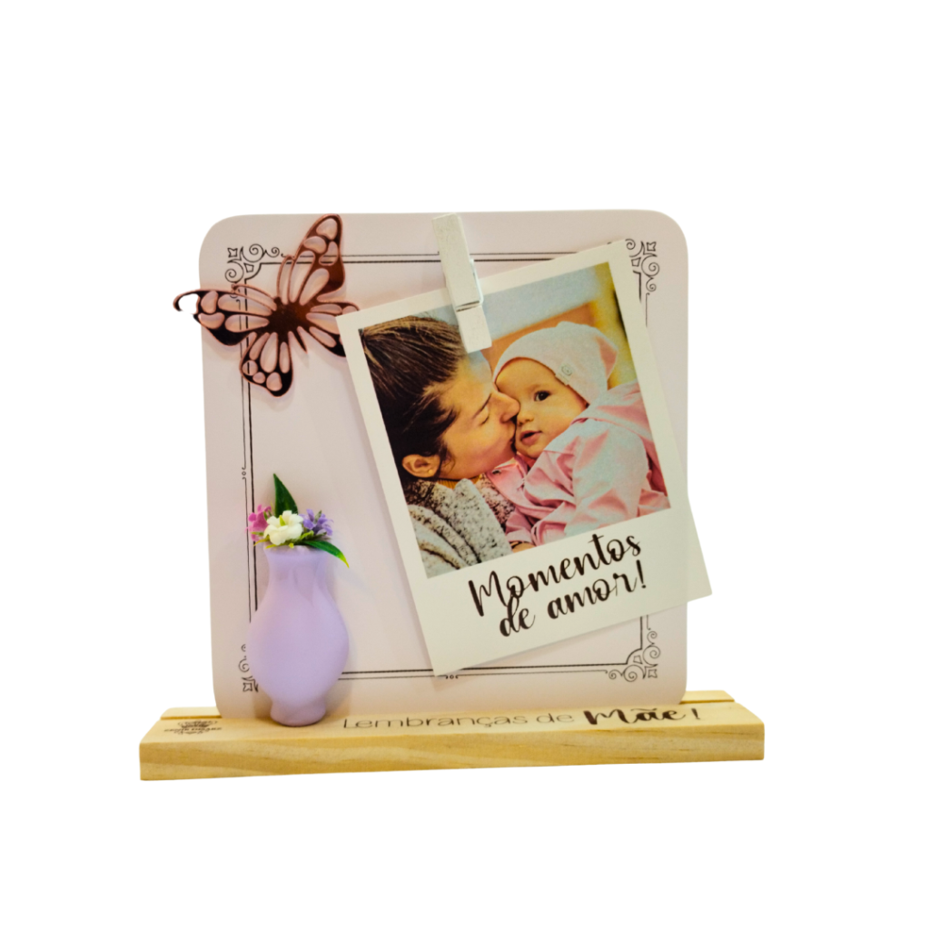 PLAQUINHA DECORATIVA -  MOMENTOS DE AMOR  - ZENIR DISARZ