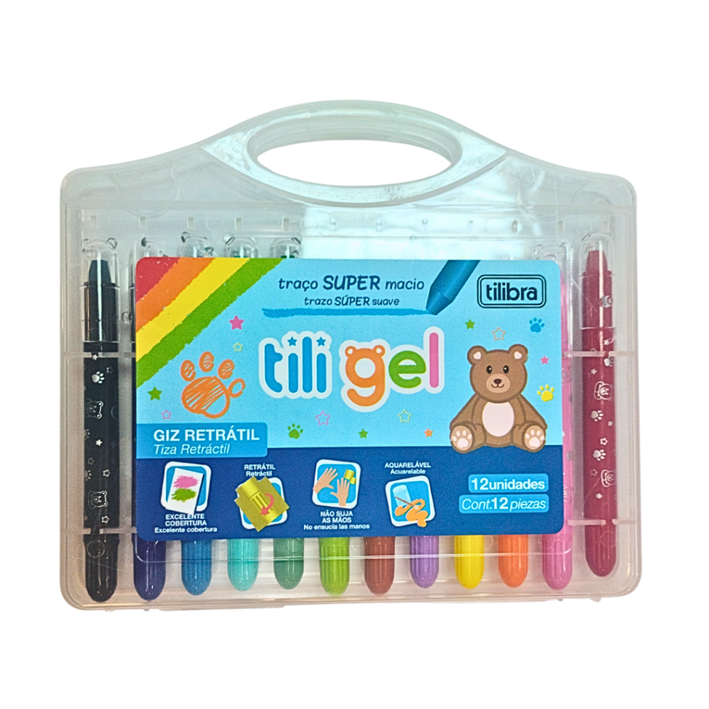 GIZ RETRÁTIL - TILI GEL - 6 UNIDADES - TILIBRA