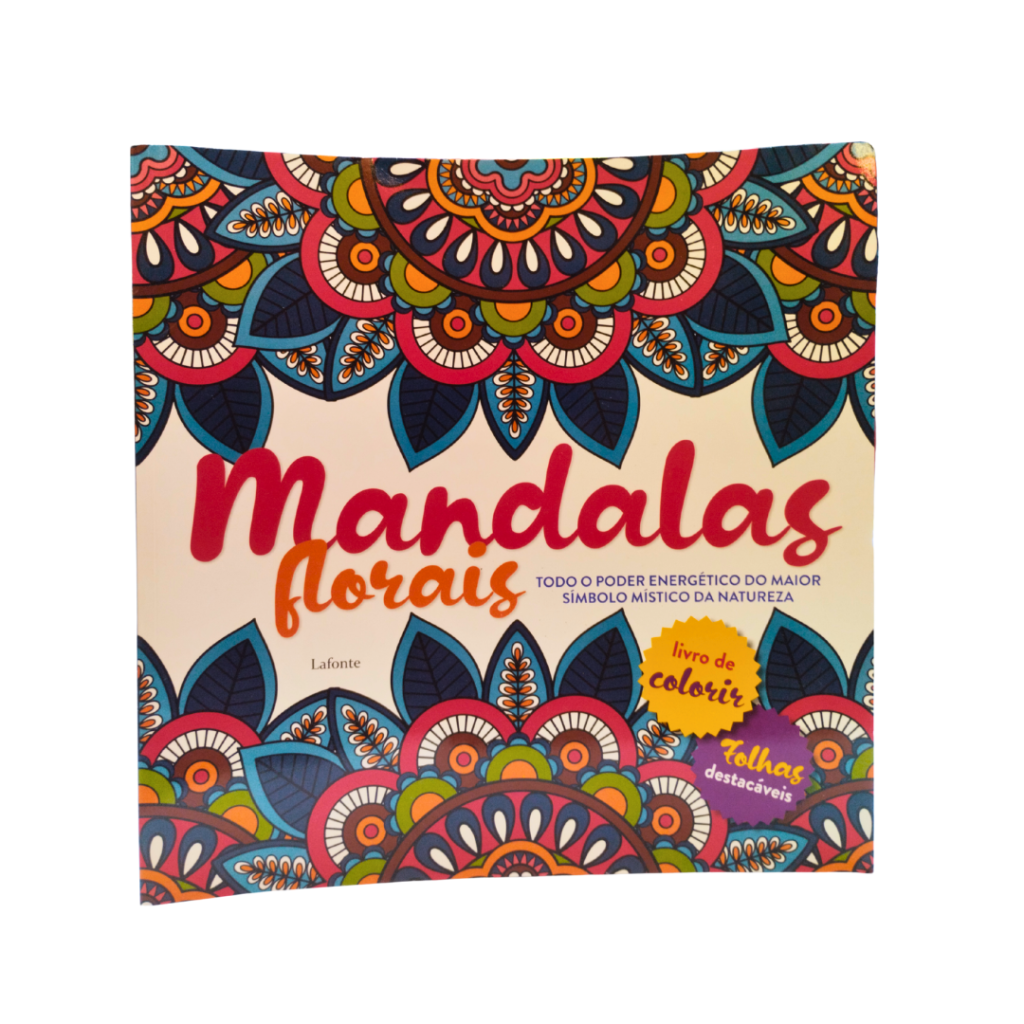 LIVRO DE COLORIR - MANDALAS FLORAIS - LAFONTE