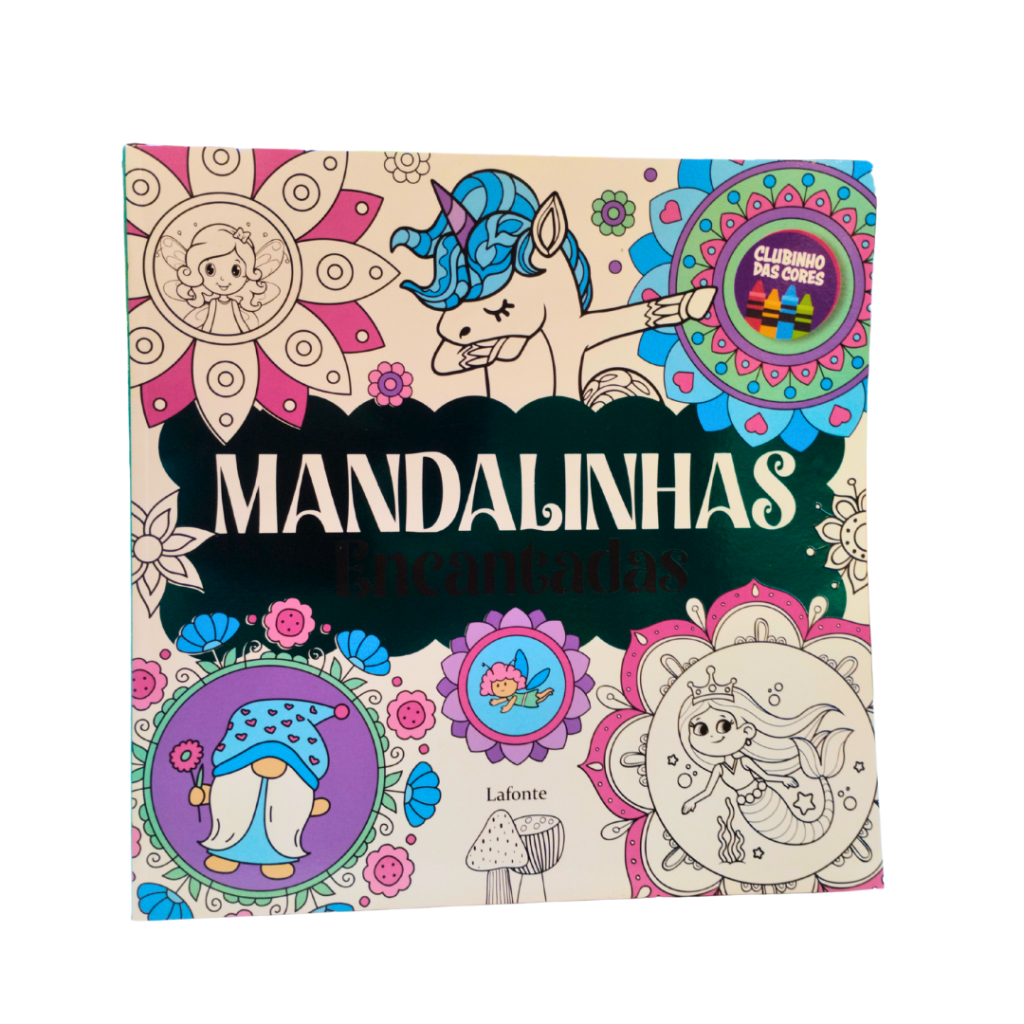 LIVRO DE COLORIR - MANDALINHAS ENCANTADAS - LAFONTE