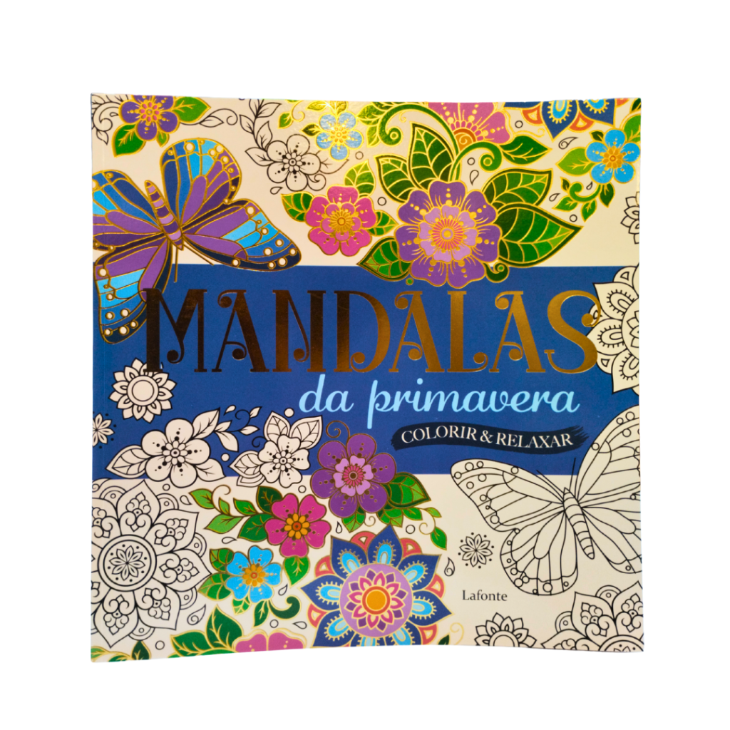 LIVRO DE COLORIR - MANDALAS DA PRIMAVERA - LAFONTE