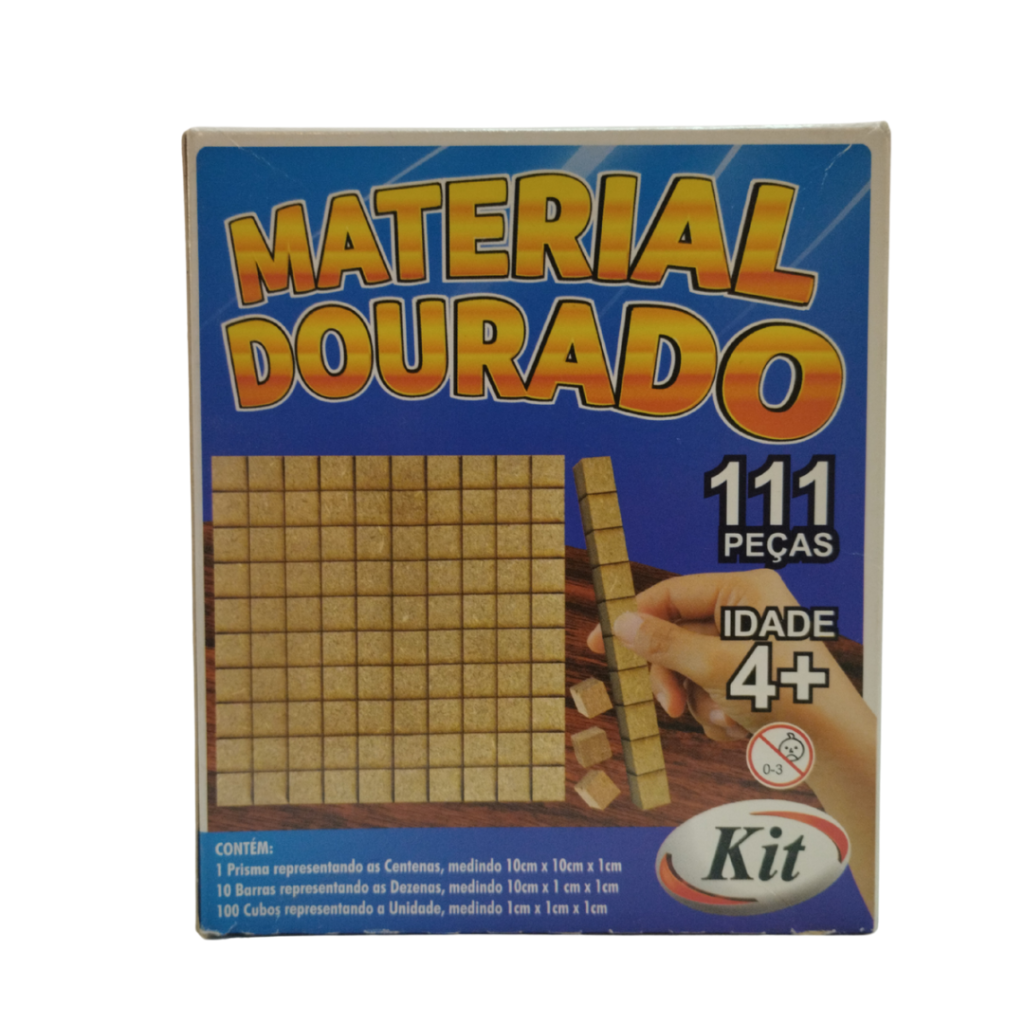 MATERIAL DOURADO - 111 PEÇAS 