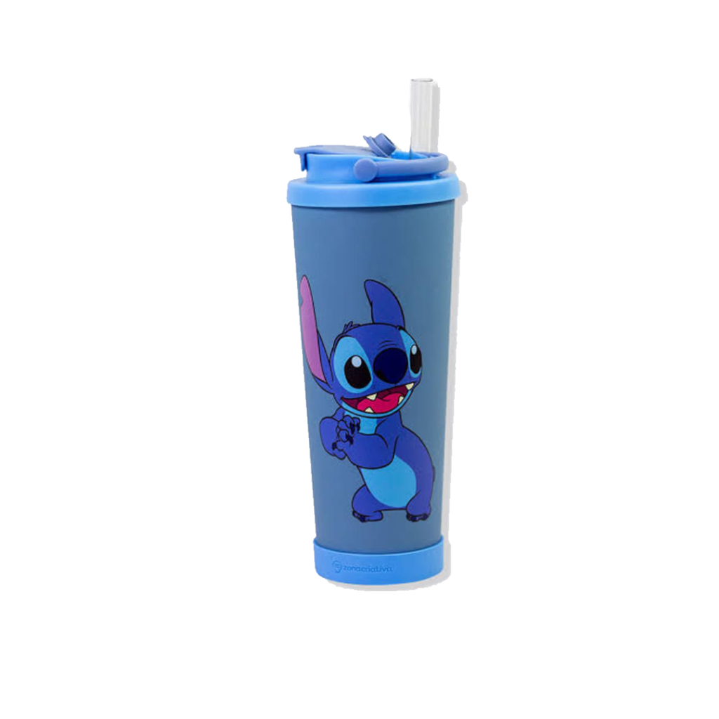 COPO SPRING - STITCH- AZUL - ZONA CRIATIVA 