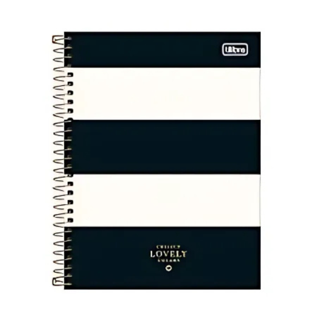 CADERNO UNIVERSITÁRIO - COLLECT LOVELY DREAMS - 10 MATÉRIAS - LISTRADO - TILIBRA