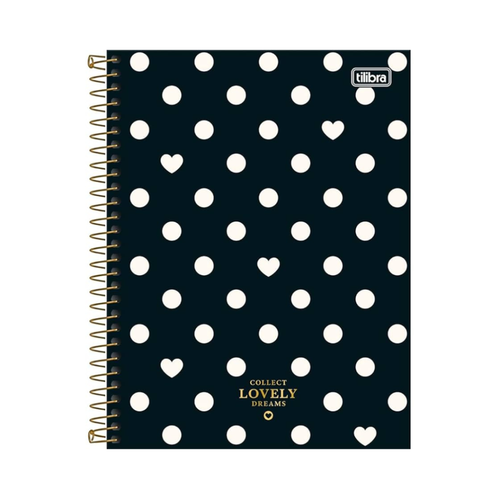 CADERNO UNIVERSITÁRIO - COLLECT LOVELY DREAMS - 10 MATÉRIAS - POÁ - TILIBRA