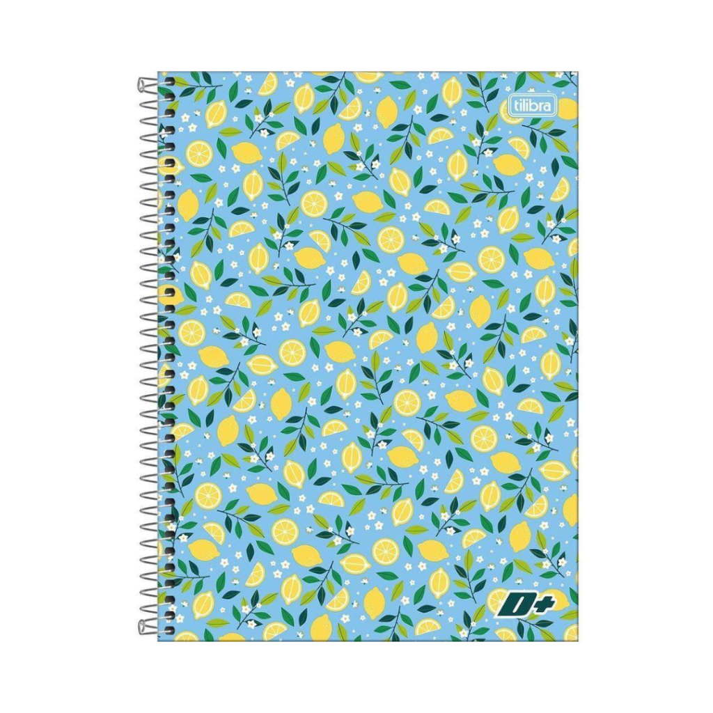 CADERNO D+ - LIMÕES - TAMANHO COLEGIAL - 200 PAGINAS - TILIBRA