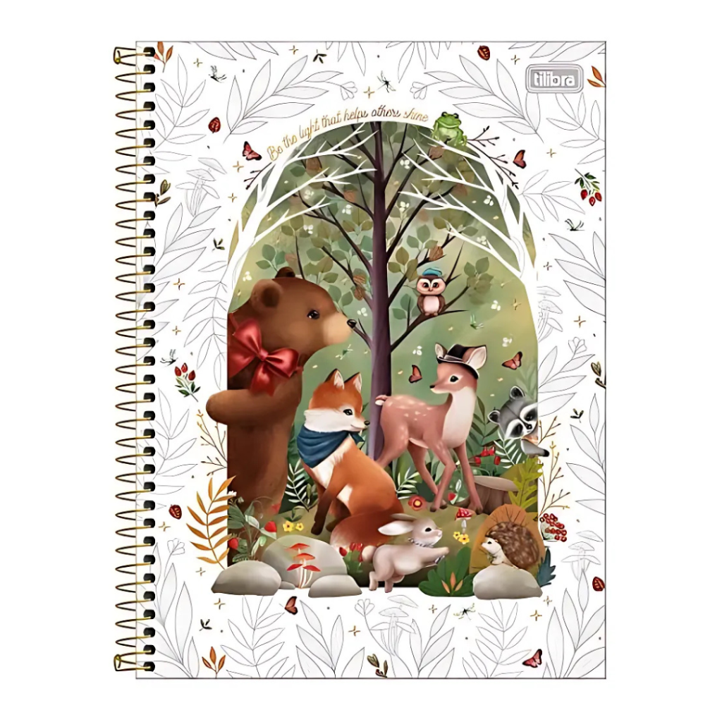 CADERNO UNIVERSITÁRIO - LOVELAND - 10 MATÉRIAS - TILIBRA 