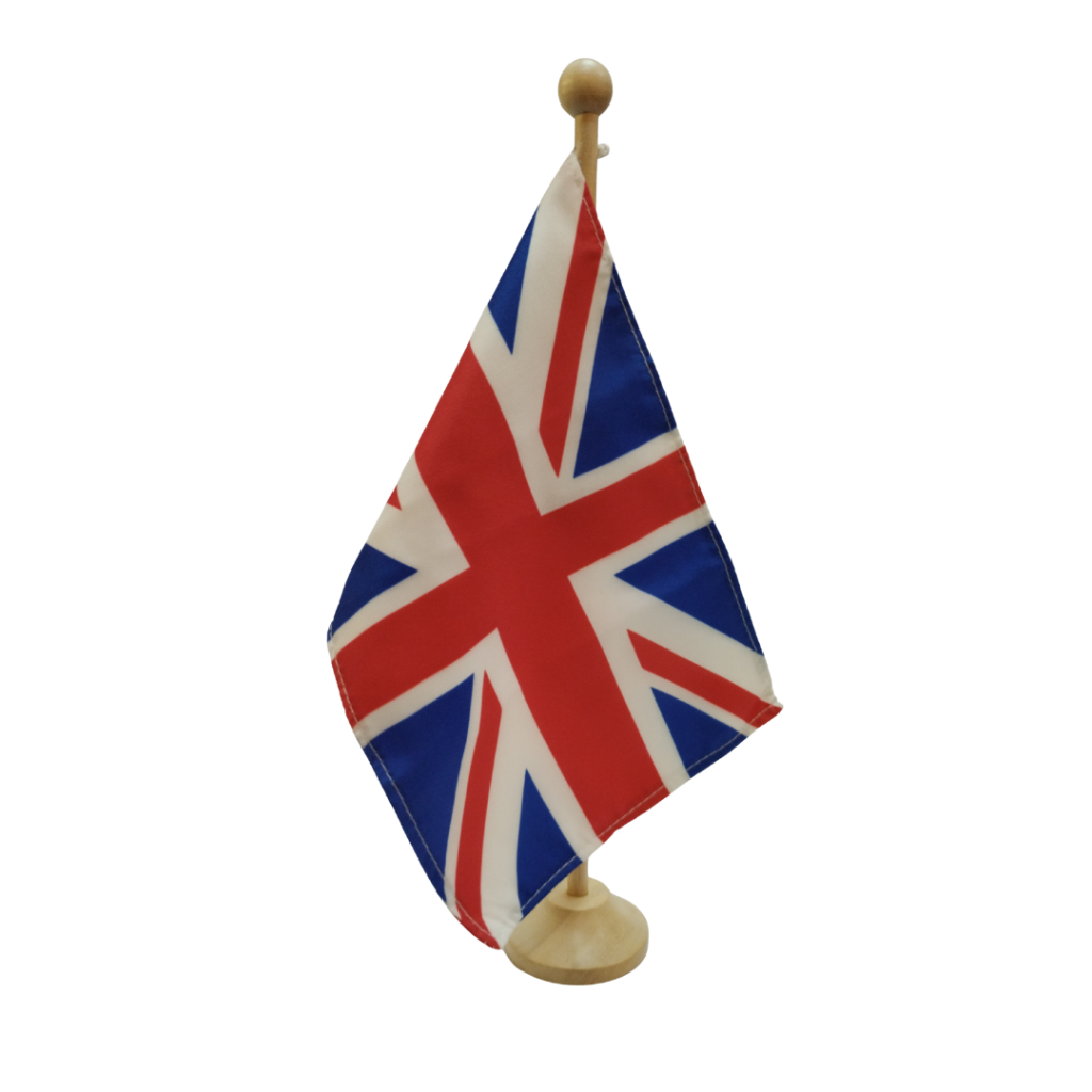 BANDEIRA DE MESA - REINO UNIDO - BB STORE