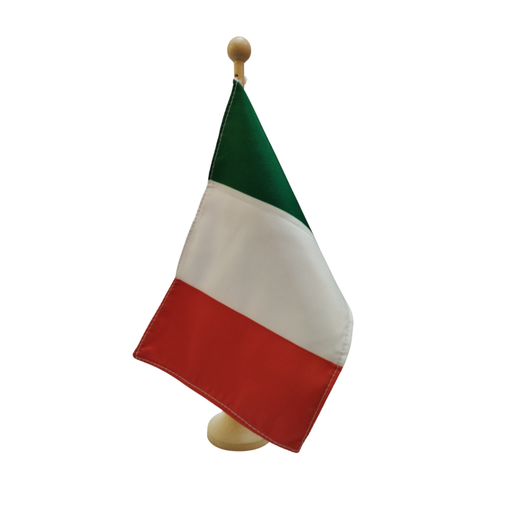 BANDEIRA DE MESA - ITÁLIA - BB STORE