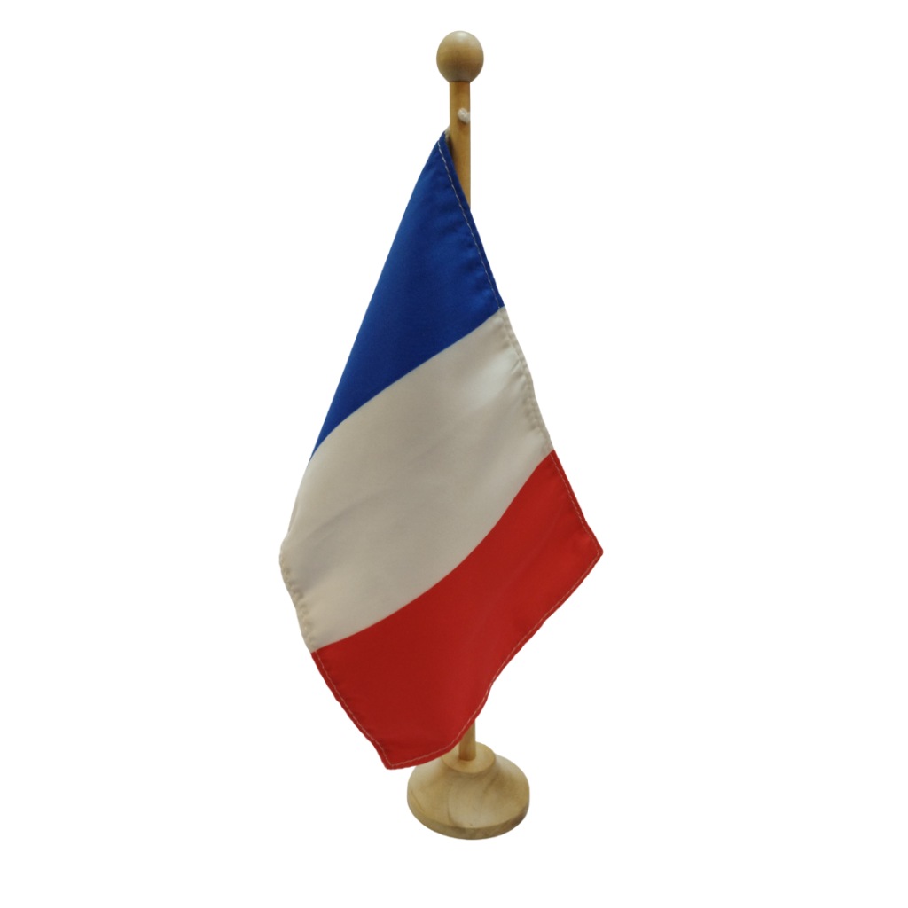 BANDEIRA DE MESA - FRANÇA - BB STORE