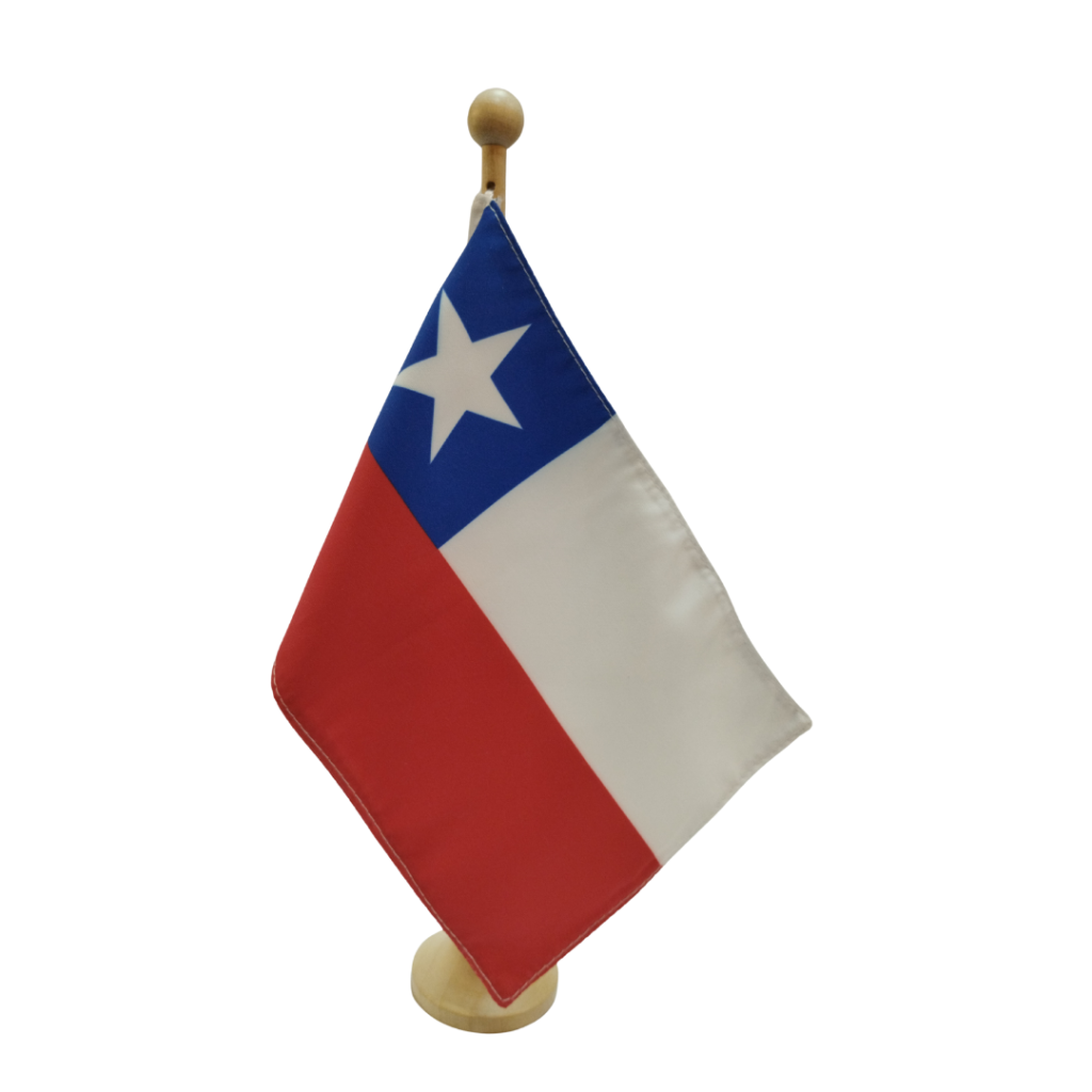 BANDEIRA DE MESA - CHILE - BB STORE