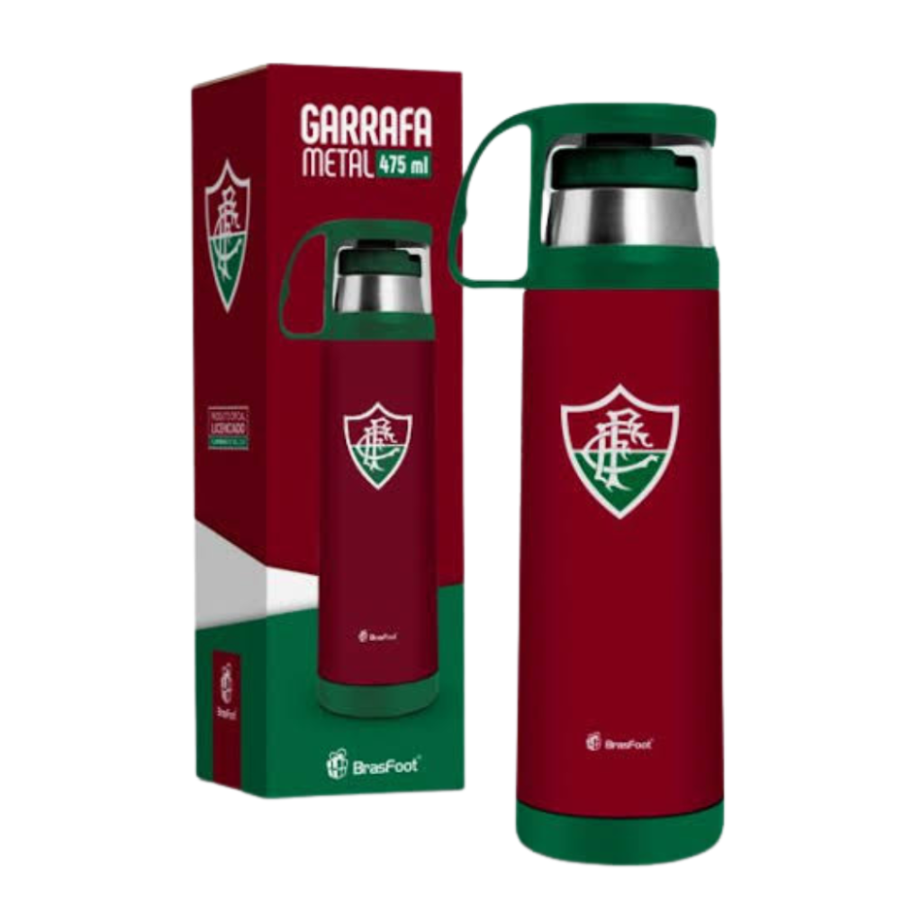 GARRAFA TÉRMICA - FLUMINENSE - BRASFOOT 