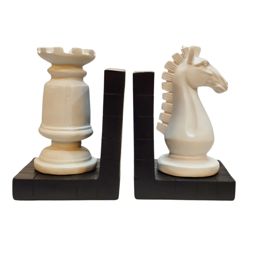 PORTA LIVRO XADREZ - FLORARTE