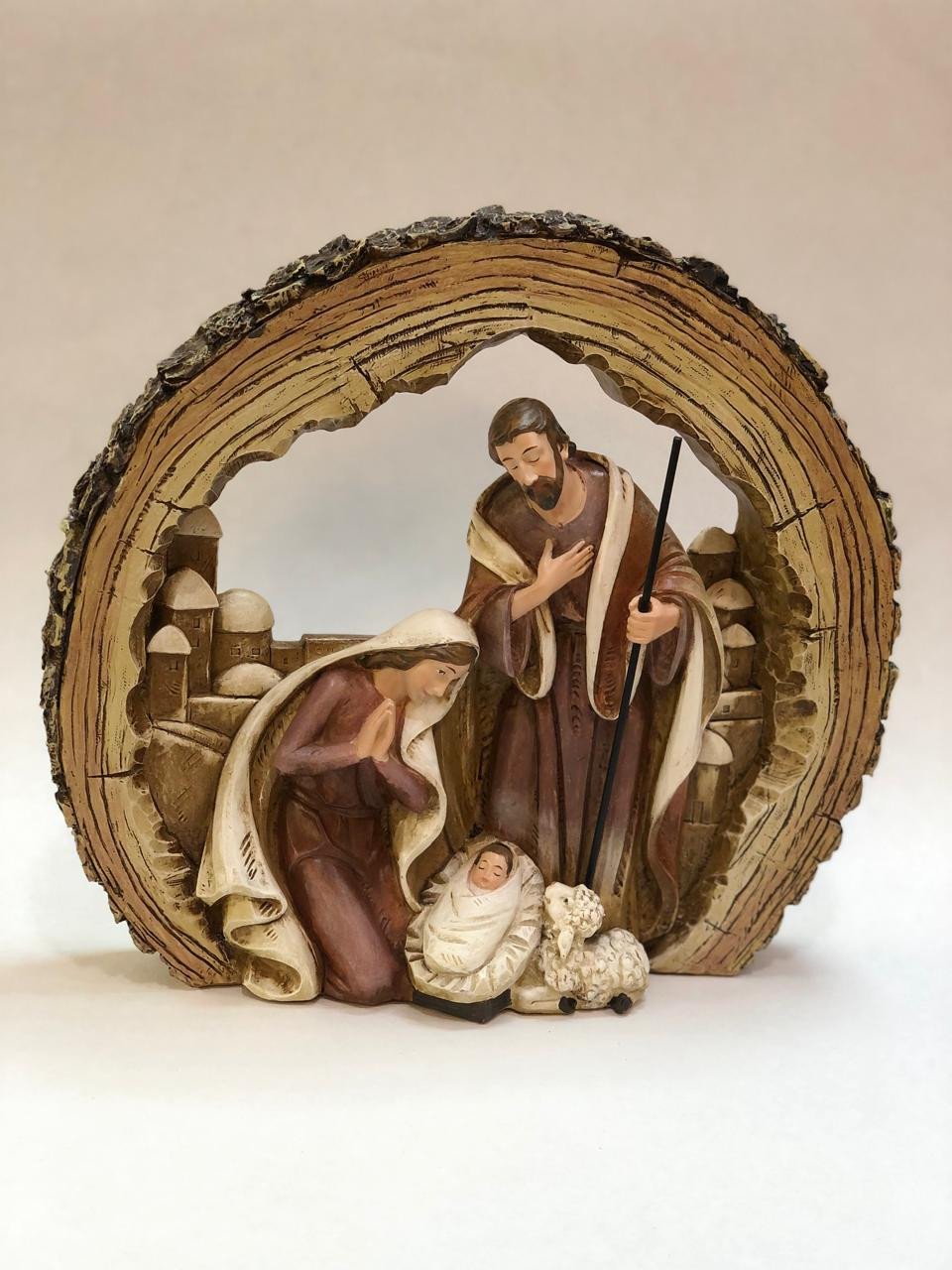 Escultura Sagrada Família - Tronco