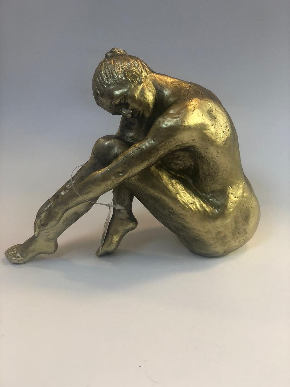 Escultura Decorativa Mulher (Dourado)