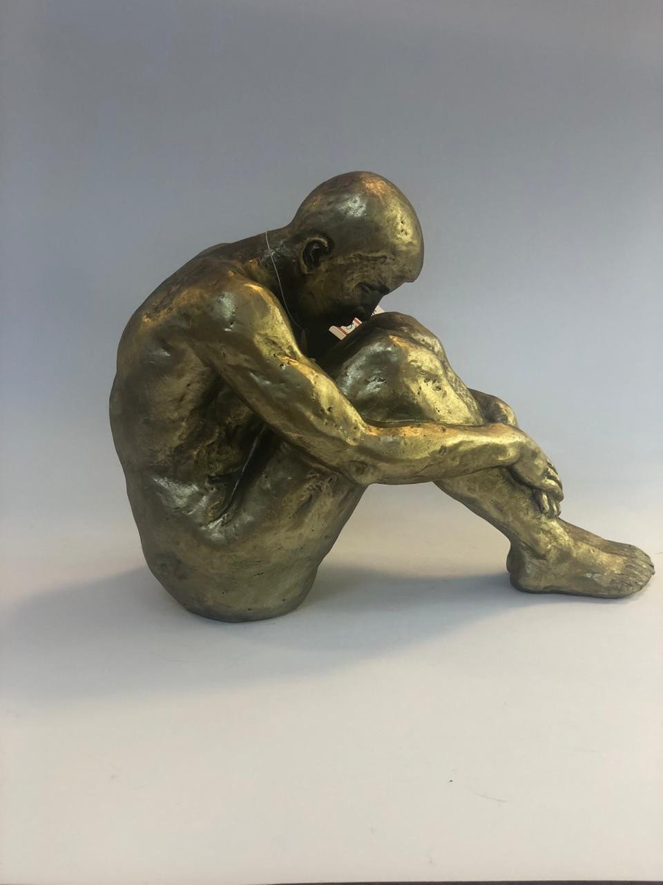 Escultura Decorativa Homem (Dourado)