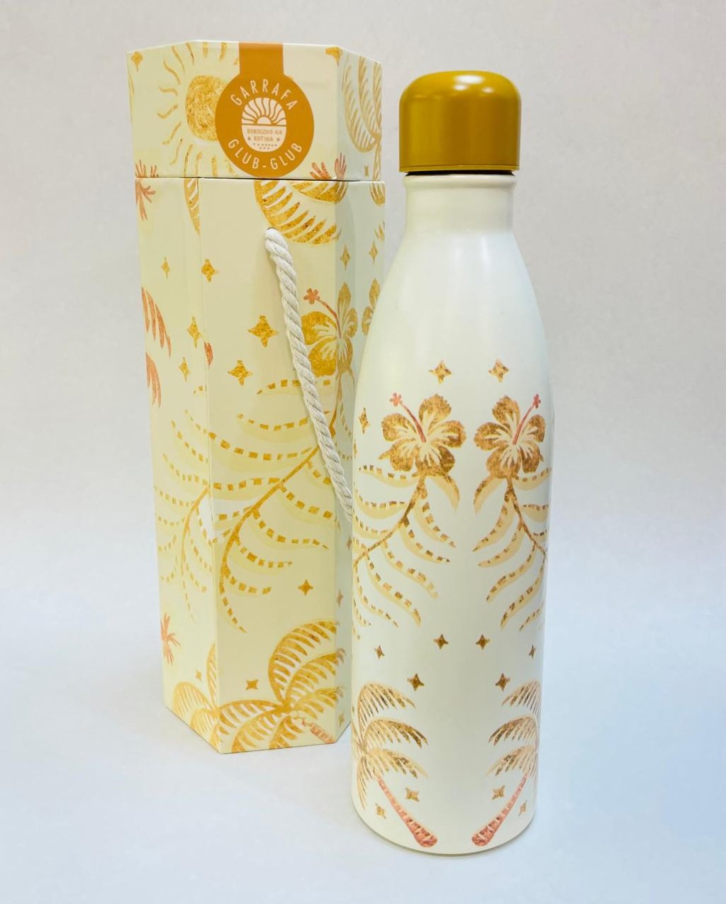 Garrafa glub glub coqueiral 750ml