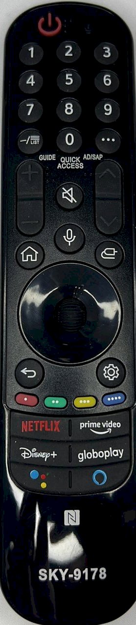 LG SMART MAGIC NETFLIX/ PRIME VIDEO/ DISNEY/ GLOBOPLAY/ GOOGLE ASSISTENTE COM COMANDO DE VOZ