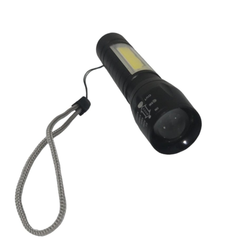 MINI LANTERNA TÁTICA RECARREGÁVEL