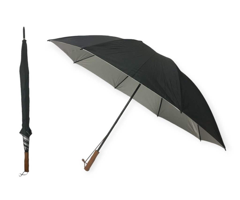 GUARDA-CHUVA 75CM 8 VARETAS DUPLAS PROTEÇÃO UV