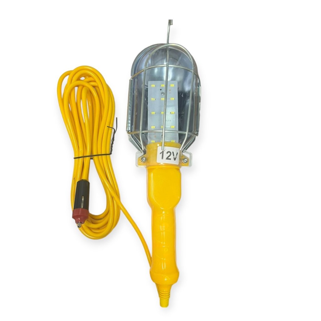 LANTERNA DE EMERGENCIA VEICULAR DE 15 LED COM PONTA VEICULAR