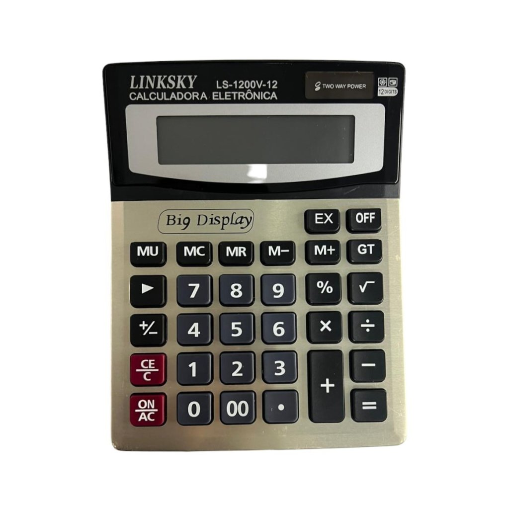 CALCULADORA 12 DIGITOS