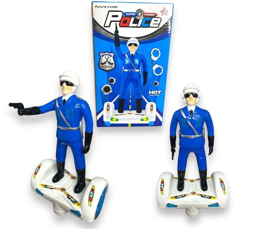 POLICIAL NO OVERBOARD COM LUZ E SOM