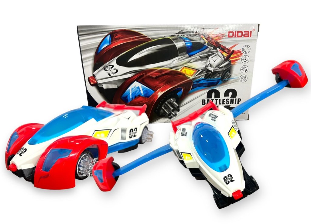 CARRO QUE VIRA JATO COM LUZ E MUSICA