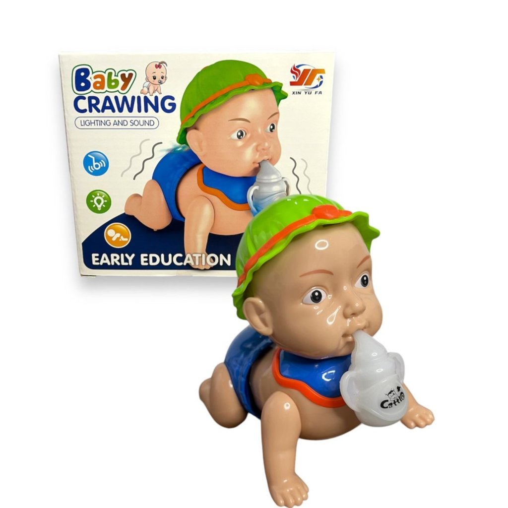 BEBÊ ENGATINHA COM MUSICA E LUZES