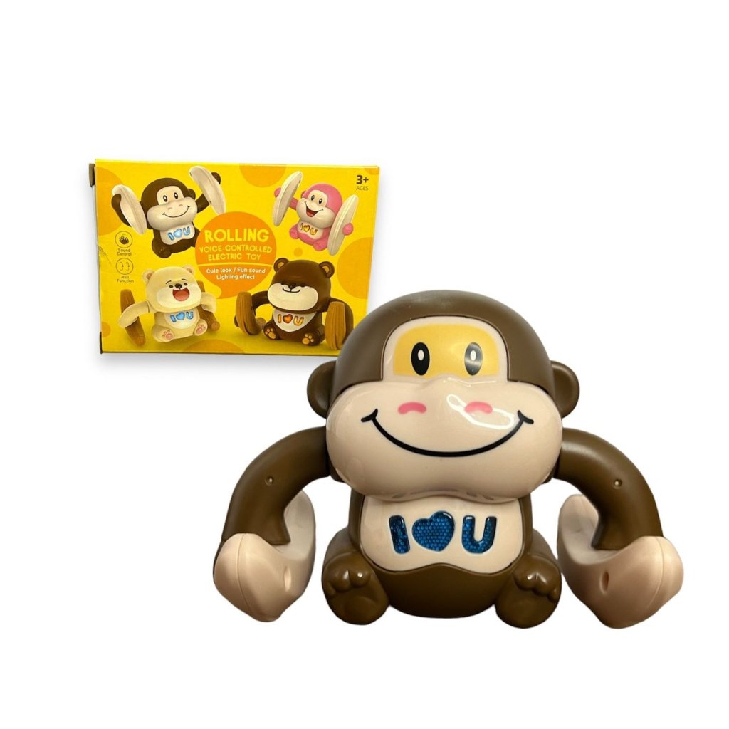 MACACO COM BANANA COM MUSICA E LUZ