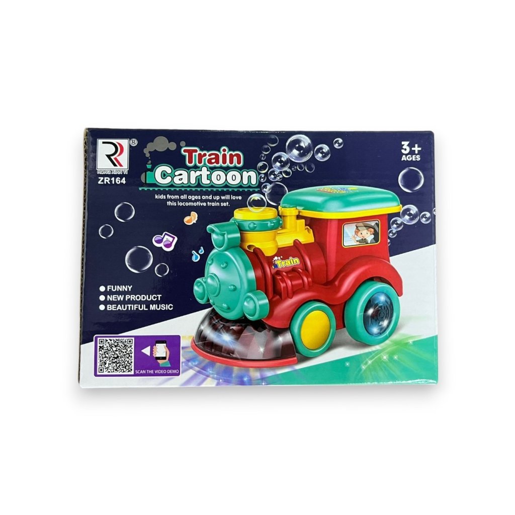 TRENZINHO DE BOLHAS COM MUSICA E LUZ